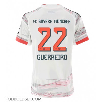 Bayern Munich Raphael Guerreiro #22 Udebanetrøje Dame 2025-26 Kortærmet Bayern Munich Raphael Guerreiro #22 Udebanetrøje Dame 2025-26 Kortærmet